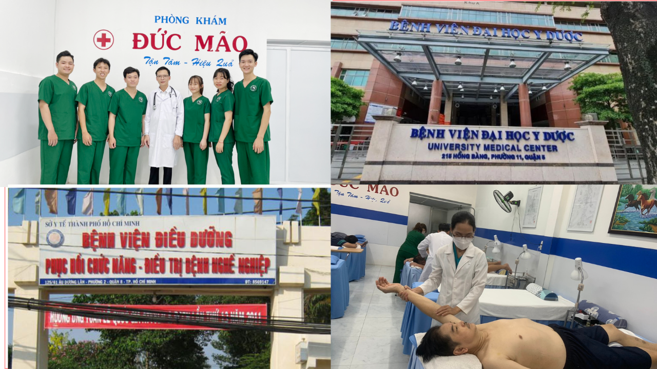 Top 7 Trung Tâm Vật Lý Trị Liệu TPHCM Uy Tín Nhất Hiện Nay